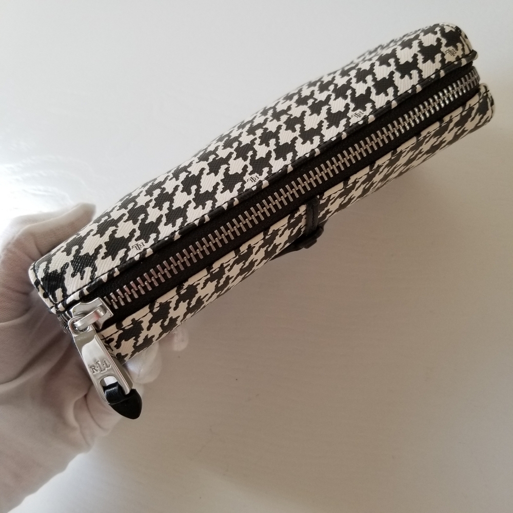 Lauren Ralph Lauren Houndstooth Cosmetic Case - Picture 6 of 10